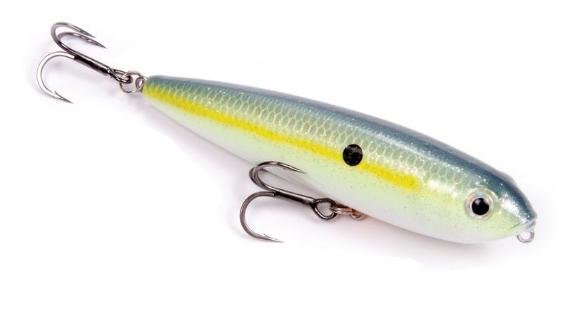 Strike King KVD Sexy Dawg Junior Fishing Lure, 3/8 oz, 3.75", Premium Topwater Lure